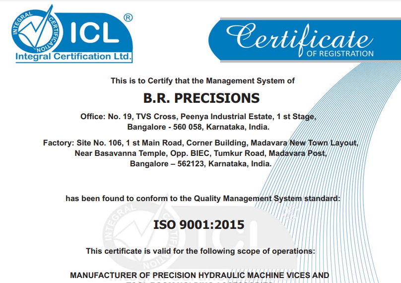 ICL Certificate